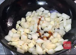 Lotus root stewed radish Illustration of how to do it 6