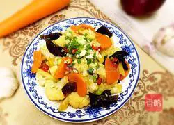 Illustration of how to make cold cauliflower 13