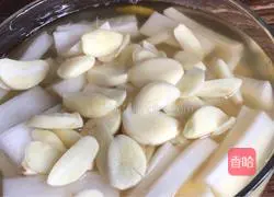 Homemade pickled radish Illustration of how to do it 6