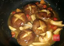 Illustration of how to make mushrooms and rapeseed 9