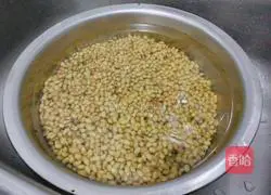 Illustration of how to make bean curd 1