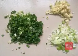 Illustration of how to make steamed white radish vegetables 9