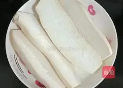 Illustration of how to make cold king oyster mushrooms 1