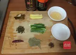 Illustration of braised pork liver 2