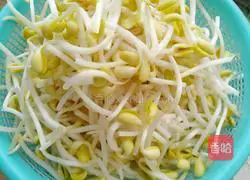 Illustration of how to make spicy soybean sprouts 3
