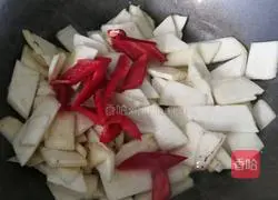 Forgive me for forgetting to take a single photo ~ Illustration of how to make fried dumplings and melon with vegetables and peppers 5