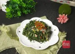 Illustration of how to mix wild vegetables skillfully 9