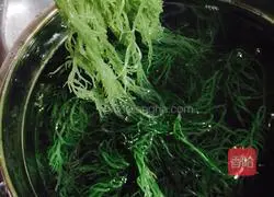 Cold seaweed Illustration of how to do it 1