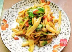 Cold Pleurotus eryngii mushrooms Practice illustration 5