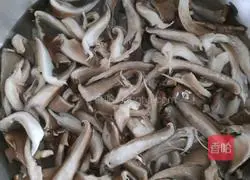 Illustration of homemade fried mushrooms 1