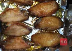 Illustration of grilled chicken wings 5