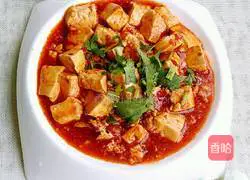 Illustration of home-style braised tofu 10
