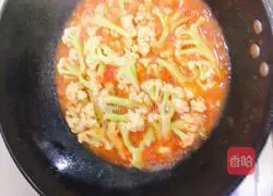 Illustration of how to make cauliflower with tomato sauce 10