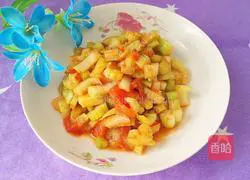 Illustration of how to cook tomatoes and celery 11