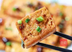 Illustration of how to make dry tofu 15