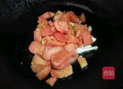 Illustration of how to make fried cauliflower with tomatoes 2