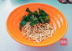 Illustration of how to make cold Houttuynia cordata 3