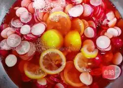 Recipe for lemon pickled cherry radish 5