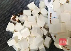 Illustration of making sauce-flavored tofu 8