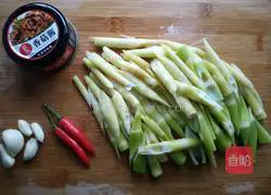 Illustration of how to make sauce-flavored bamboo shoots 4