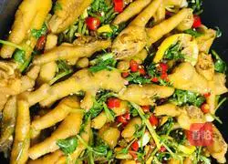 Illustration of homemade cold chicken feet 8