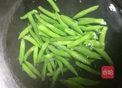 Illustration of how to make cold beans with cold sauce 2