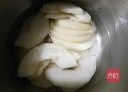 Illustration of how to make fresh orange and drunken snow pear 4