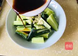 Illustration of how to make fried cucumber 4