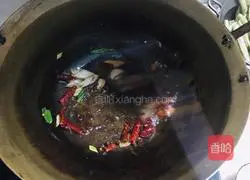 Illustration of the vegetarian version of stir-fried green beans 4