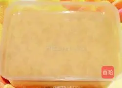 Illustration of making colorful pig skin jelly 10