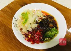 Sophora flower wheat rice recipe illustration 6