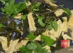 Illustration of how to make fried yuba and kelp 8