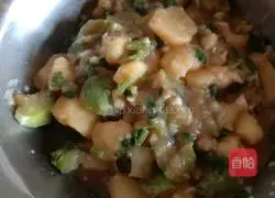 Recipe for stewed eggplant with potatoes Illustration 5