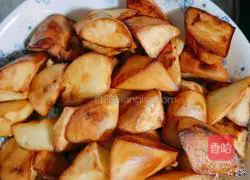 Illustration of how to make shredded sweet potatoes 4