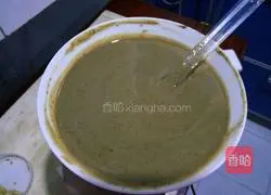 Illustration of how to make sesame sauce pancakes 4