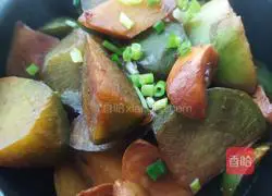 Illustration of how to make radish and mushroom stew 12