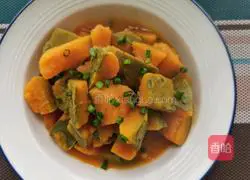 Illustration of Braised Silver Chestnut Pumpkin 10