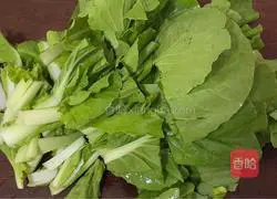 Illustration of how to make garlic cabbage 2