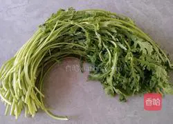 Garlic Illustration of how to make chrysanthemum chrysanthemum 1