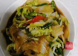 Illustration of how to make spicy and sour cabbage 7