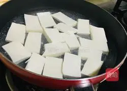 Illustration of how to make sizzling tofu 2