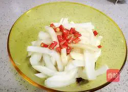 Illustration of how to make delicious radish 5