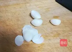 Illustration of how to make garlic fungus 2