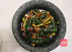 Illustration of how to make crispy pickled cucumbers 11