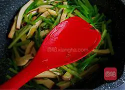 Illustration of how to smoke and fry parsley 10