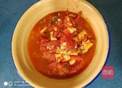 Illustration of how to make tomatoes and eggs 5