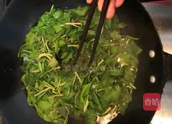 Illustration of how to make fragrant dried malan 6