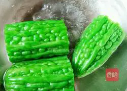 Bitter Melon and Purple Sweet Potato Rings Recipe Illustration 11