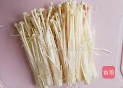 Illustration of how to make garlic mushrooms 1