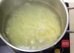 Appetizer cold potato shreds recipe 4
